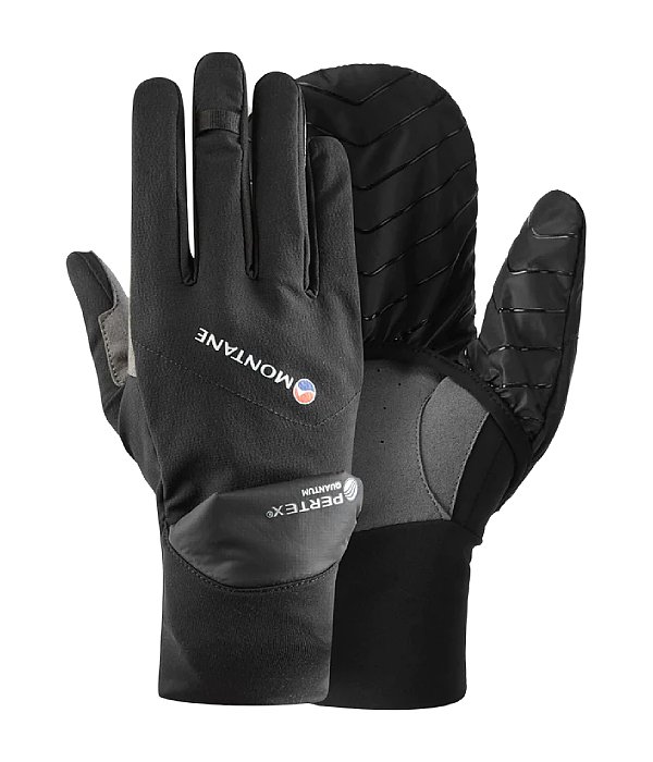 Montane softshell rukavice/palčáky Switch Glove, černá, S